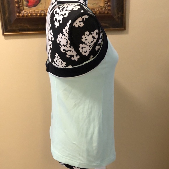 Lululemon mint green soft jersey cross stretch straps back athletic top - Picture 3 of 9
